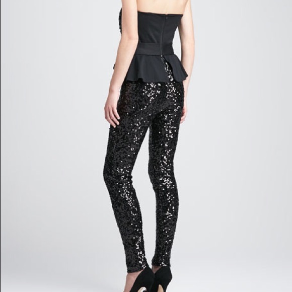 NEW YEAR?  FRENCH CONNECTION FORMAL PANTSUIT sz 4 - Picture 2 of 8